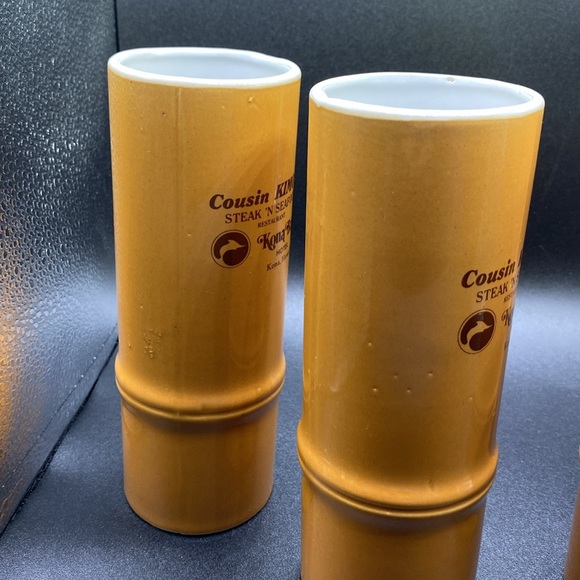 RARE! Collectable! Bamboo Tiki Mug Cousin KIMO’S Steak ‘N Seafood Kona Bay Hotel - Picture 4 of 16